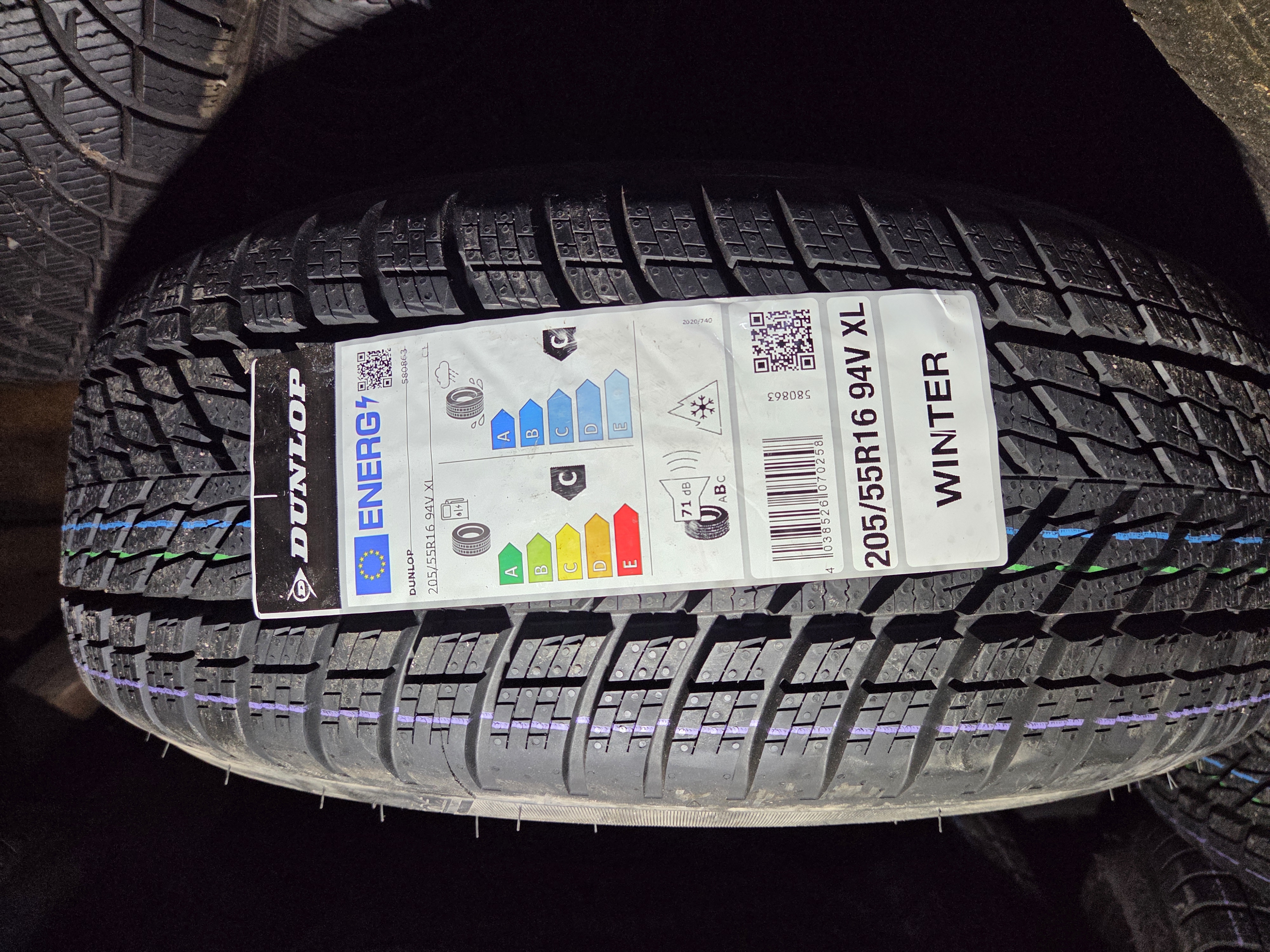 Dunlop Winter 205/55R16 94 V XL