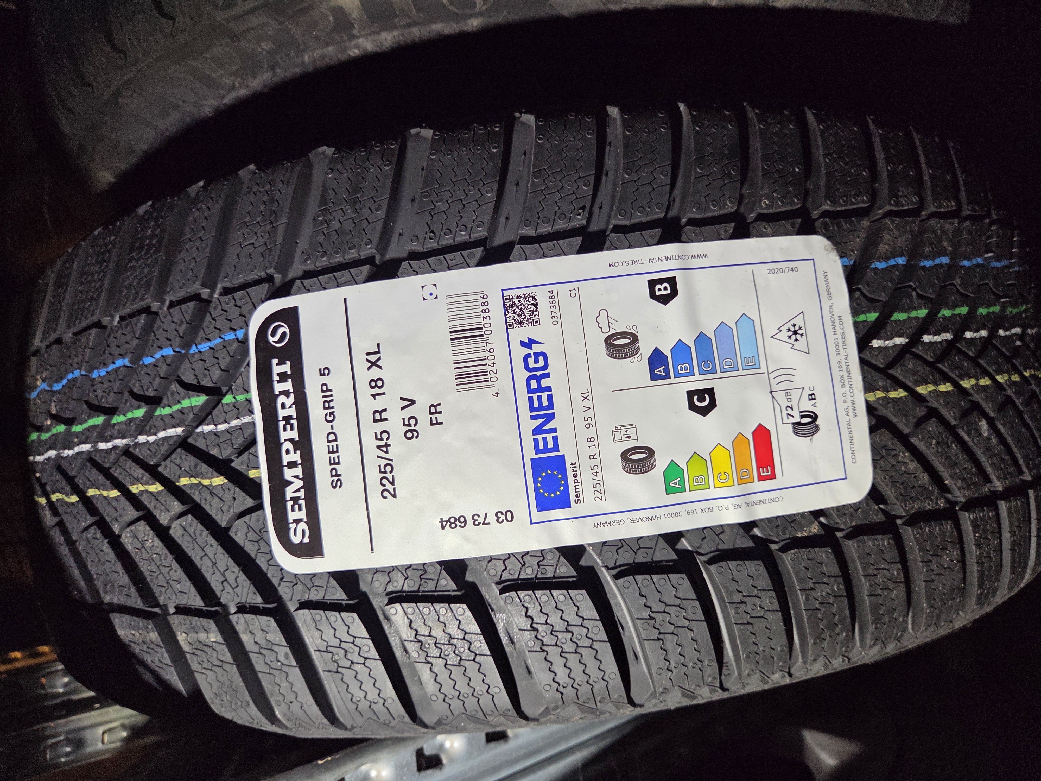 Semperit Speed Grip 5 225/45 R18 95V XL