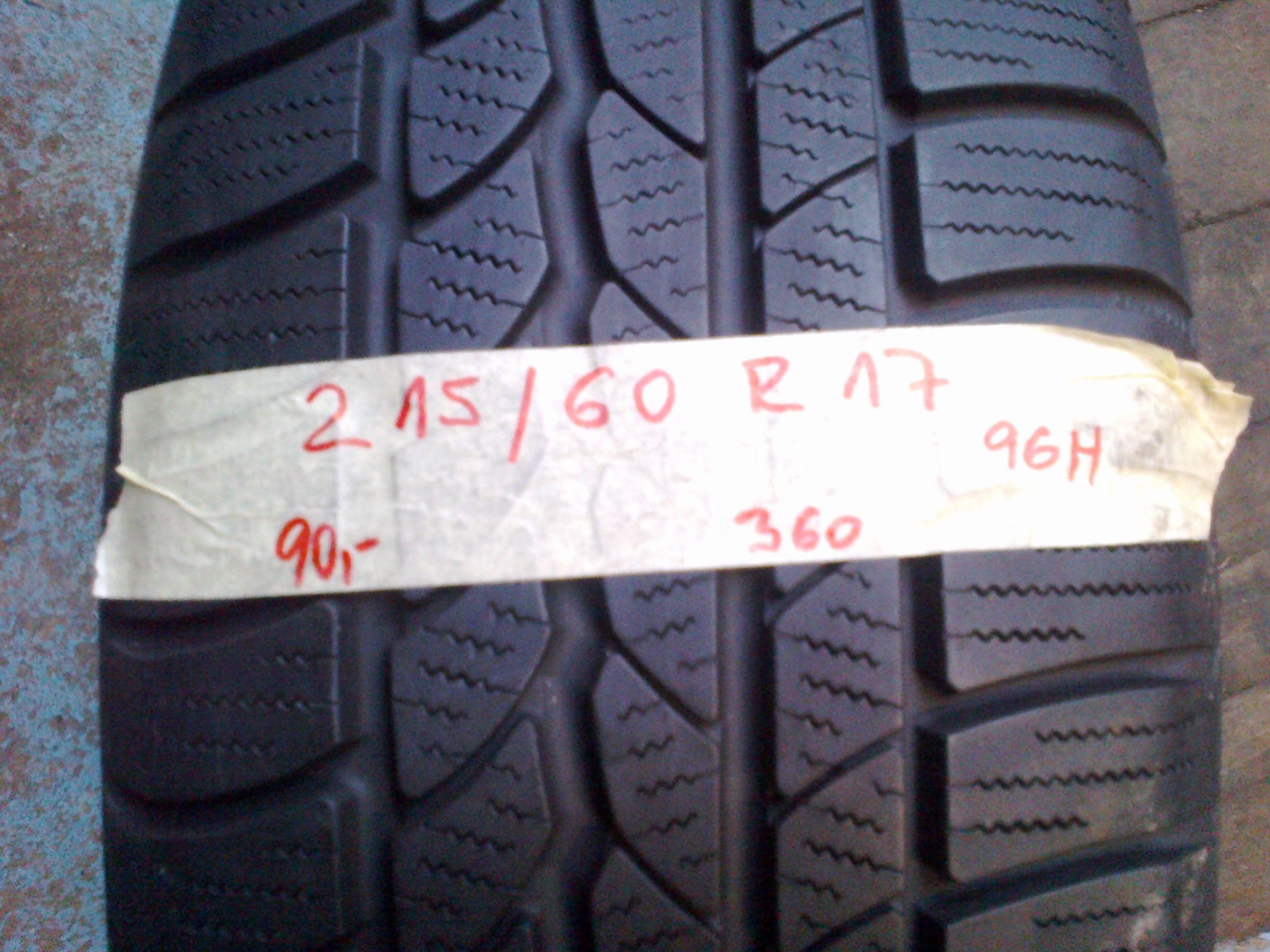 Continental 4x4 Wintercontact 215/60R17 96H