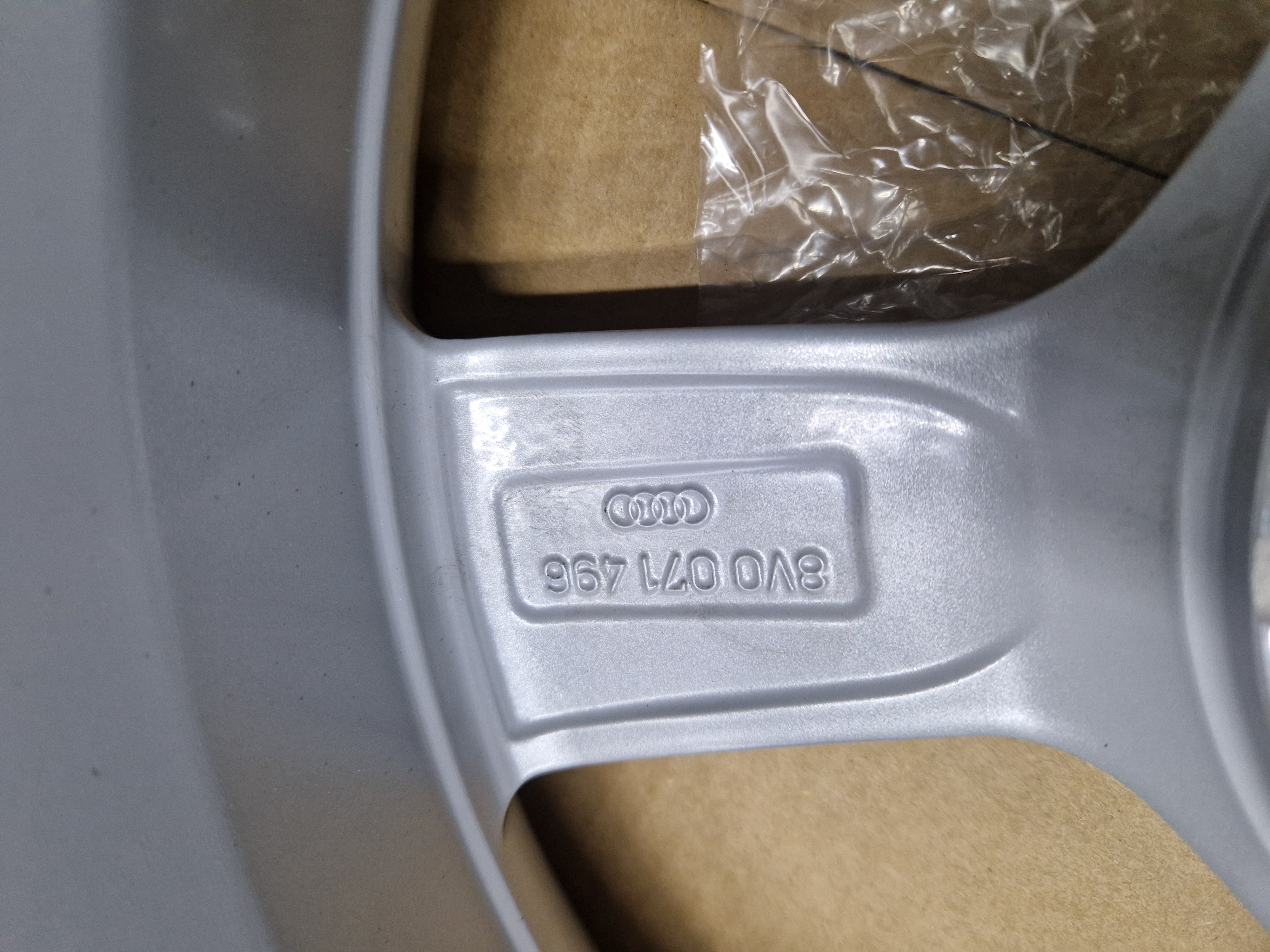 Hliníkové disky OE Audi -VW -Skoda 6x16" 5x112 ET-48 Ø 57,1