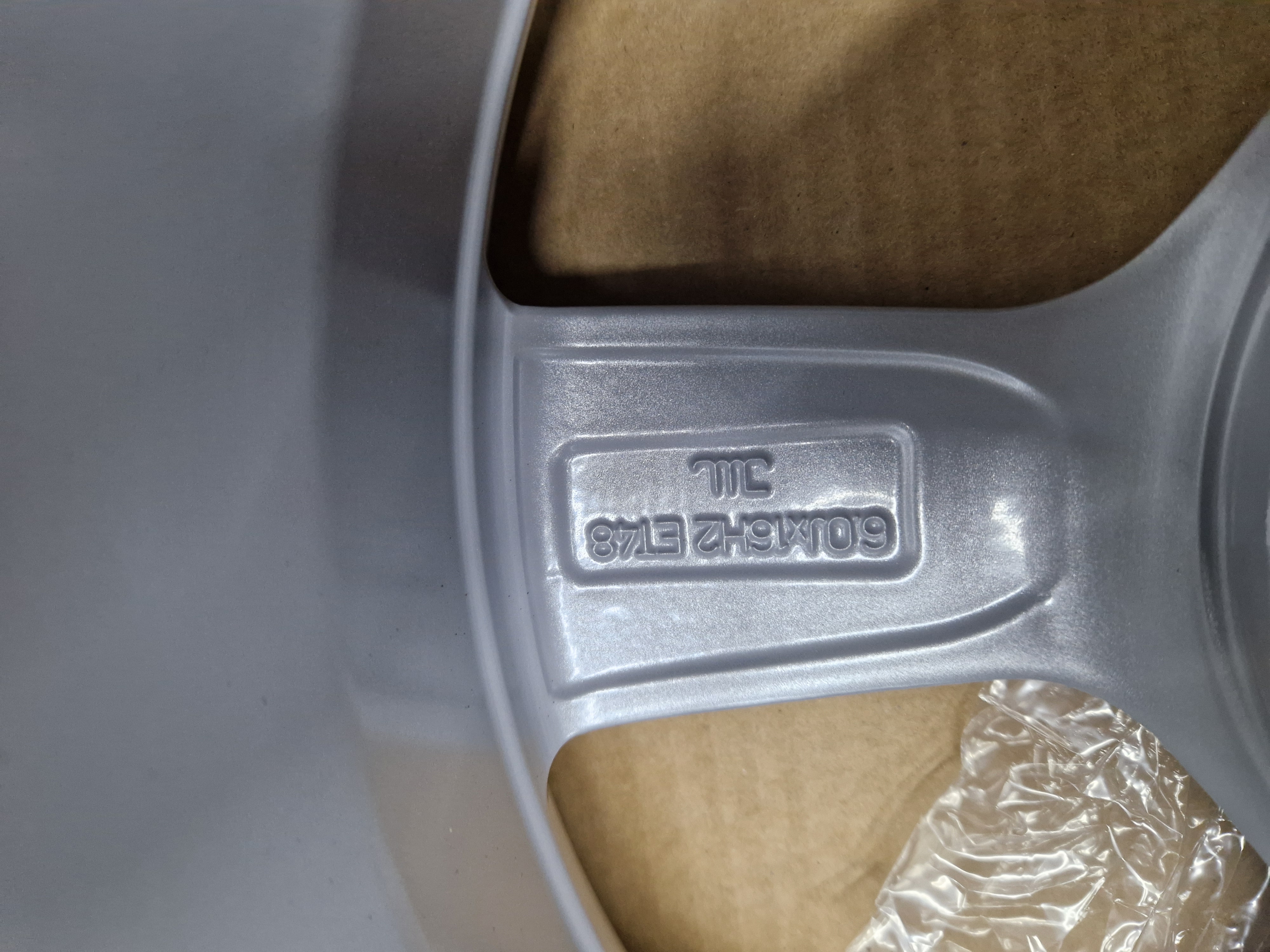 Hliníkové disky OE Audi -VW -Skoda 6x16" 5x112 ET-48 Ø 57,1