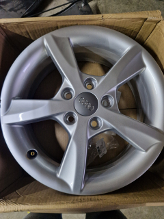 Hliníkové disky OE Audi -VW -Skoda 6x16"  5x112  ET-48  Ø 57,1