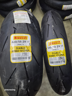 Pirelli Diablo Rosso IV Corsa 200/55 R17 -78w 120/70 R17 -58w
